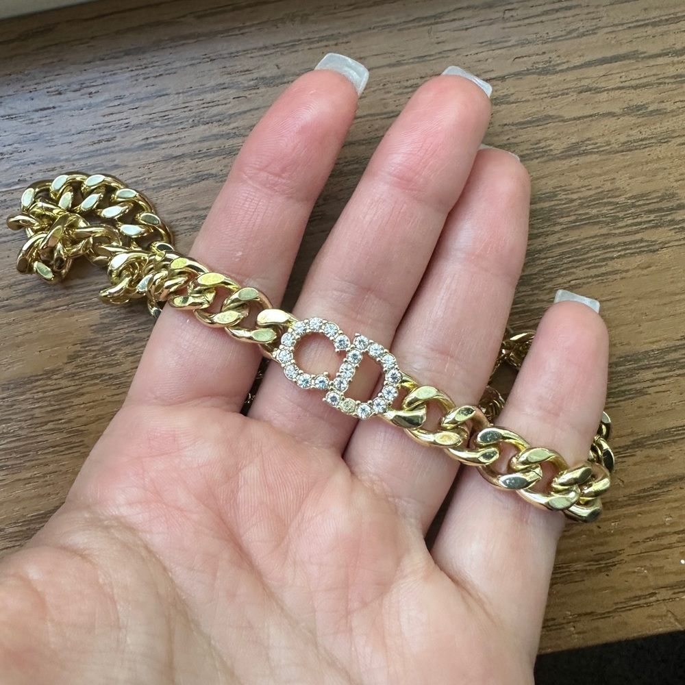 Dior Classic CD Choker/30 MONTAIGNE NECKLACE